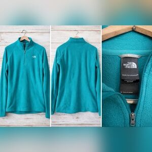 The North Face Turquoise Fleece Jacket | Women’s Medium | Pull Over